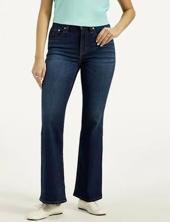 Levi's 726 Navy Flare Fit Jeans
